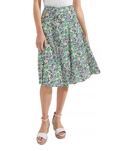 Hobbs London Melina Skirt In White Multi