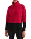 Hobbs London Melodie Sweater In Cerise Black