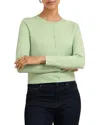 Hobbs London Michelle Cardigan Sweater In Soft Sage