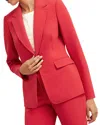 Hobbs London Miley Jacket In Begonia Red