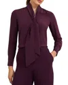 Hobbs London Mimi Blouse In Warm Plum