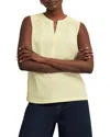 Hobbs London Nadine Top In Pale Lemon