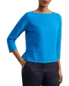 Hobbs London Nellie Jumper In Celadon Blue