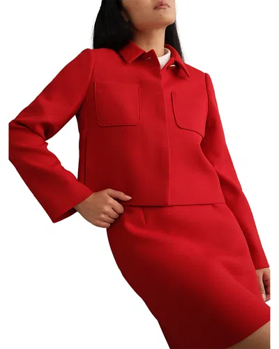 Hobbs London Nessie Jacket In Red