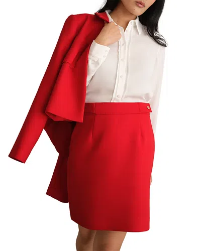 Hobbs London Nessie Skirt In Red