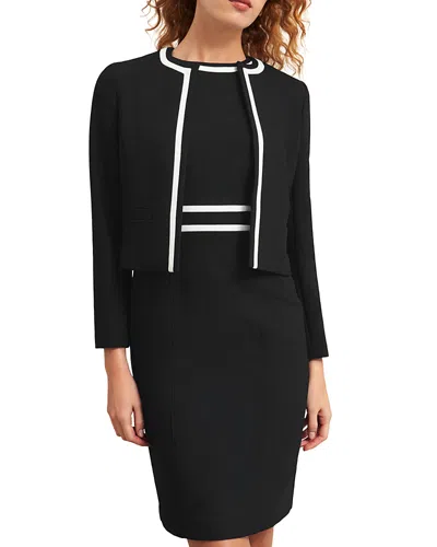 Hobbs London Nory Jacket In Black Ivory