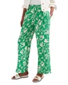 Hobbs London Palmer Relaxed Fit Pants In Green Mult
