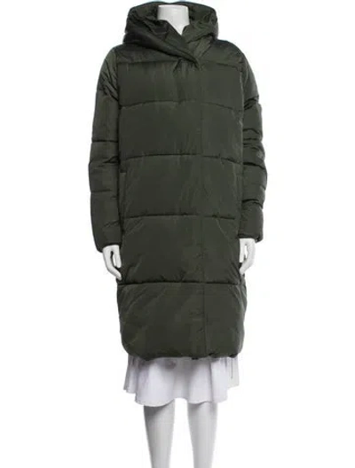 Pre-owned Hobbs London Parka In Green