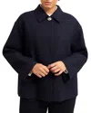 Hobbs London Payton Single Breast Coat In Navy