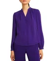 Hobbs London Peony Blouse In Purple