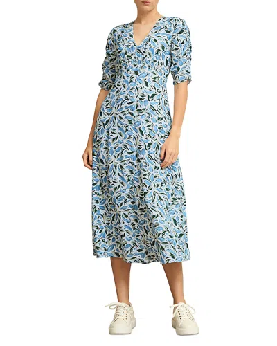 Hobbs London Petite Bonnie Dress In Blue