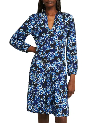 Hobbs London Petite Harper Floral Print Dress In Multi
