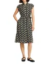 Hobbs London Kalinda Geometric Print Dress In Multi