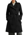 Hobbs London Petite Skylar Trench Coat In Black