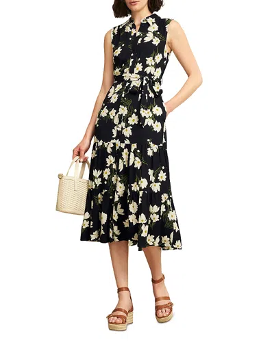 Hobbs London Petite Thea Dress In Multi