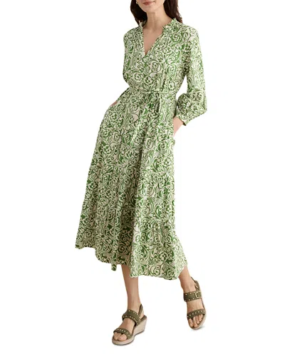 Hobbs London Petites Amaris Dress In Green