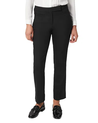 Hobbs London Petite Annie Tapered Ankle Pants In Black