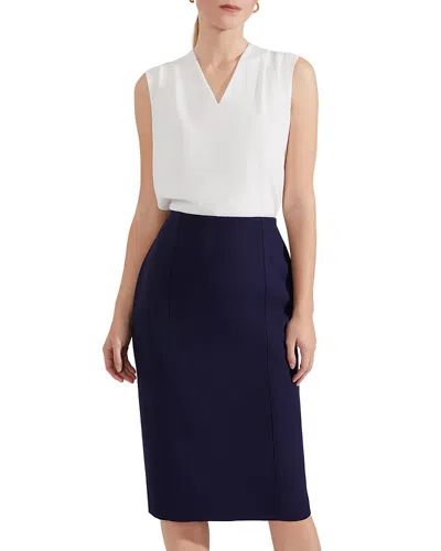 Hobbs London Phoebe Skirt In Dark Midnight