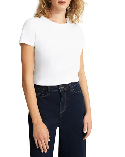 Hobbs London Pixie Cotton Tee In White