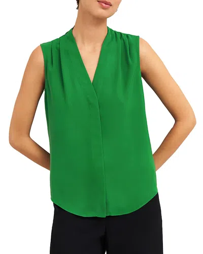 Hobbs London Poppy Blouse In Lush Green