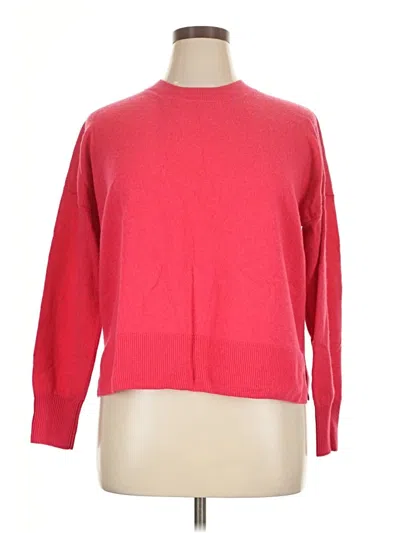 Pre-owned Hobbs London Pullover Sweater In Red