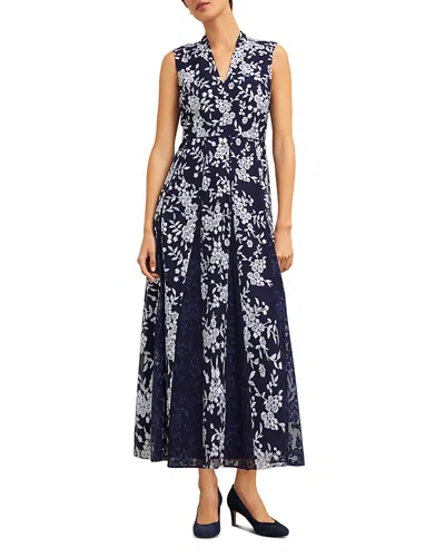 Hobbs London Quin Dress In Midnight Ivroy