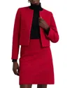 Hobbs London Rosa Jacket In Rowan Red