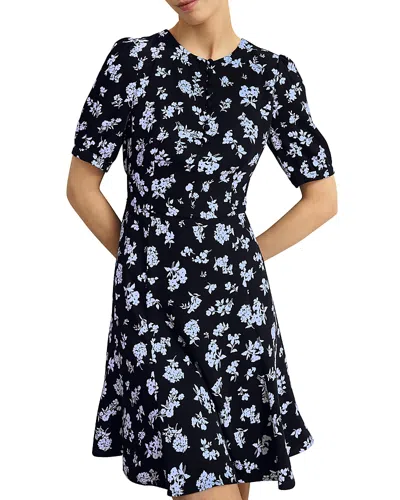 Hobbs London Rydall Dress In Black Multi