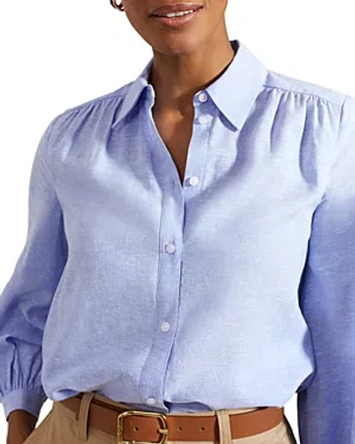 Hobbs London Sabrina Shirt In Blue