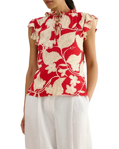 Hobbs London Sadie Blouse In Multi