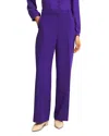 Hobbs London Sami Wide Leg Trousers In Purple
