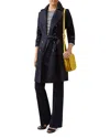 Hobbs London Saskia Trench Coat In Blue