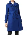 Hobbs London Saskia Trench Coat In Cobalt