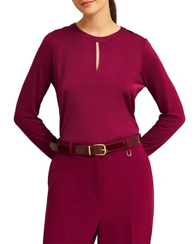 Hobbs London Savannah Top In Red