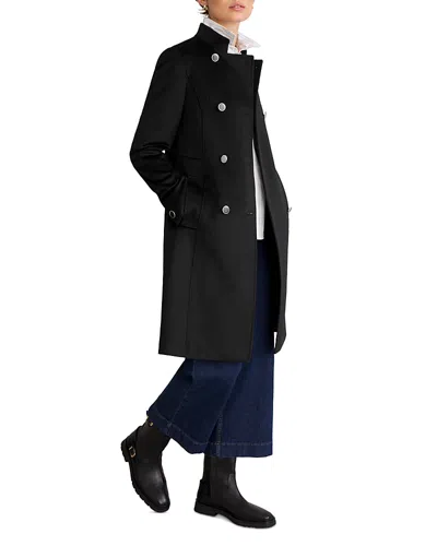 Hobbs London Selina Coat In Black