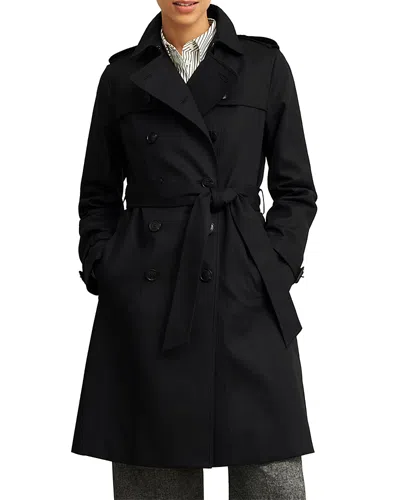 Hobbs London Skylar Trench Coat In Black