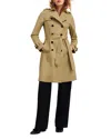 Hobbs London Skylar Trench Coat In Tan