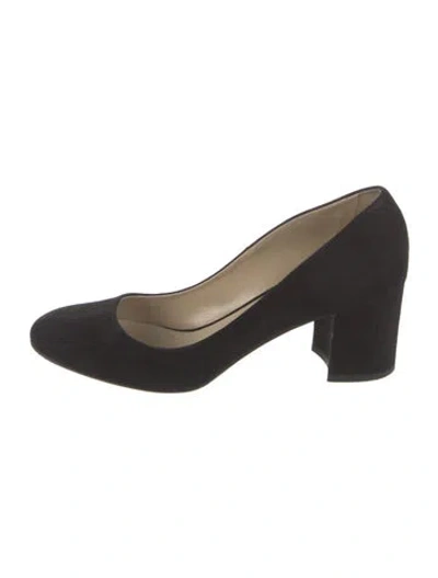 Pre-owned Hobbs London Suede Pumps In Black