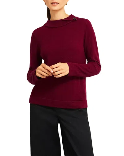Hobbs London Talia Sweater In Red