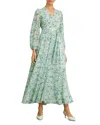 Hobbs London Thea Maxi Dress In Sage Green