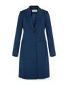 Hobbs London Tilda Coat In Steel Blue