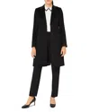 Hobbs London Tilda Wool Coat In Black