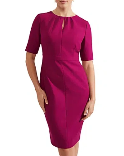 Hobbs London Tillie Shift Dress In Bramble Purple