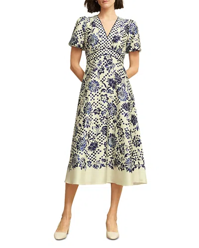 Hobbs London Trelissick Dress In Cream Multi