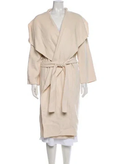 Pre-owned Hobbs London Trench Coat In Neutral