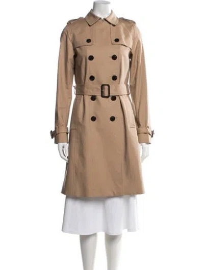 Pre-owned Hobbs London Trench Coat In Neutral