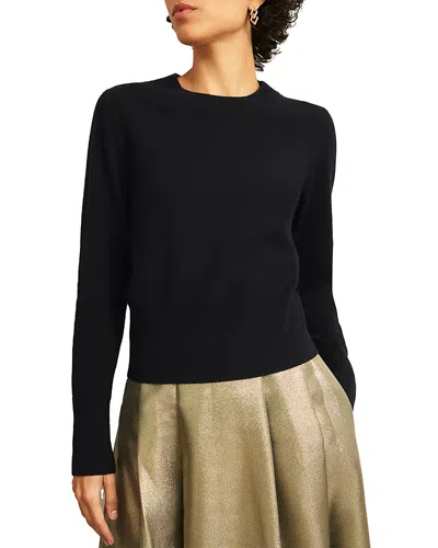 Hobbs London Tresco Wool & Cashmere Sweater In Black