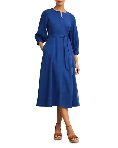 Hobbs London Una Dress In Atlantic Blue