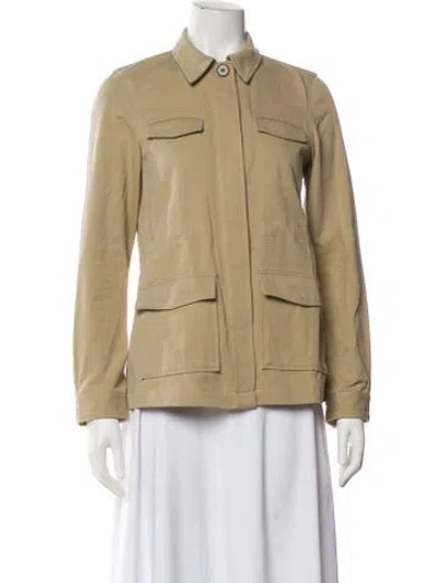 Pre-owned Hobbs London Utility Jacket In Neutral