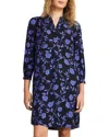 Hobbs London Valeria Dress In Navy Twilight